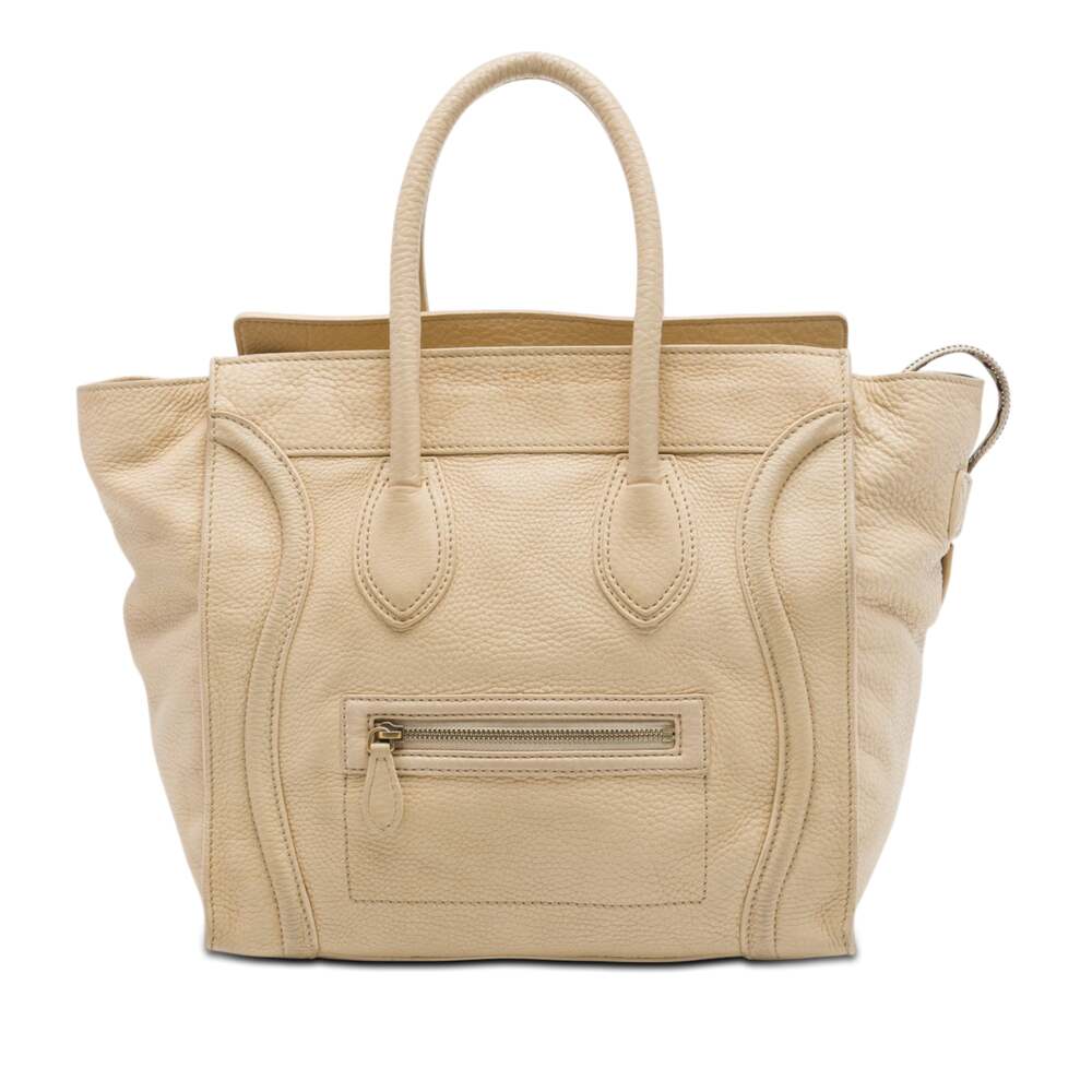 Celine Luggage Bag Grainy Leather Mini #318424C78B